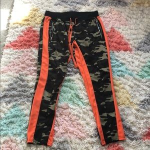 ODD CULTURE camo track pants